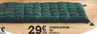 Centrakor Le matelas de sol ali offre