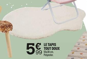 Centrakor Le tapis tout doux offre