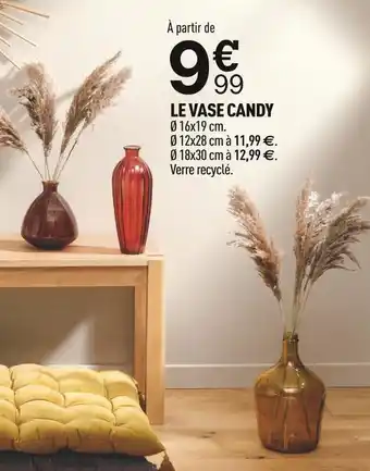 Centrakor Le vase candy offre