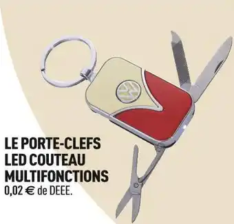 Centrakor Le porte-clefs led couteau multifonctions offre