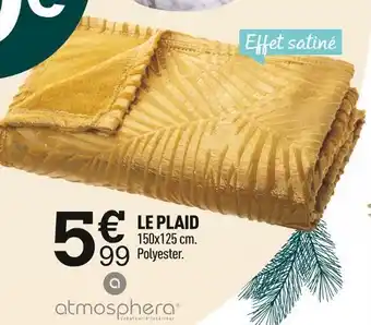Centrakor Atmosphera le plaid offre