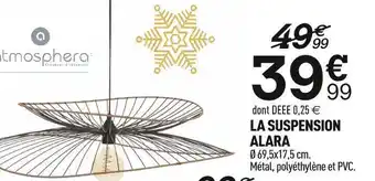 Centrakor Atmosphera la suspension alara offre