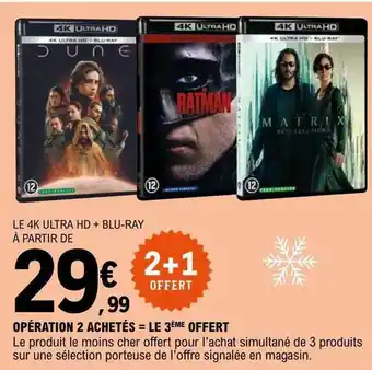 E.Leclerc Le 4k ultra hd + blu-ray offre