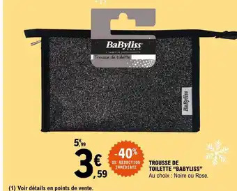 E.Leclerc Trousse de toilette offre