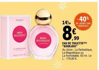 E.Leclerc Eau de toilette offre