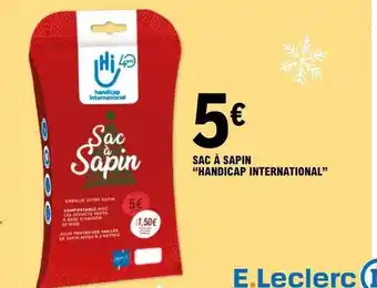 E.Leclerc Sac à sapin offre