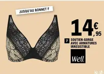 E.Leclerc Soutien-gorge avec armatures irrésistibles well offre