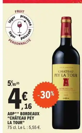 E.Leclerc Aop bordeaux offre