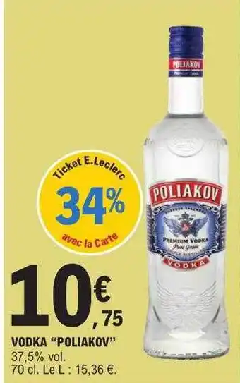 E.Leclerc Vodka offre