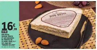 E.Leclerc Duo royal saveur truffe et aux brisures de truffes de la saint-jean 3% 24% mat. gr. offre