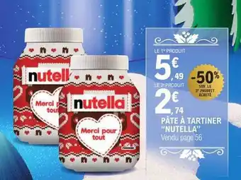 E.Leclerc Pâte à tartiner offre
