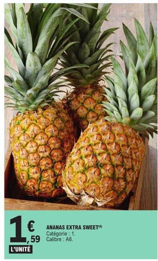 Promo Ananas extra sweet chez E.Leclerc
