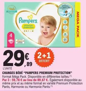 E.Leclerc Changes bébé offre