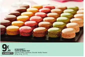 E.Leclerc 36 macarons offre