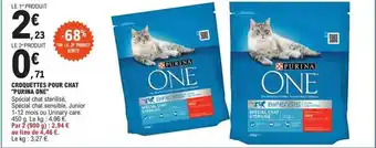 E.Leclerc Croquettes pour chat offre