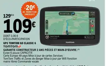E.Leclerc Gps tomtom go classic 6 offre
