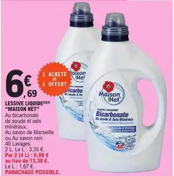 E.Leclerc Lessive liquide offre