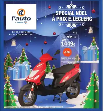 E.Leclerc L'Auto Scooter 50cc Reno offre