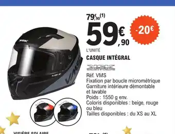 E.Leclerc L'Auto Casque Integral offre