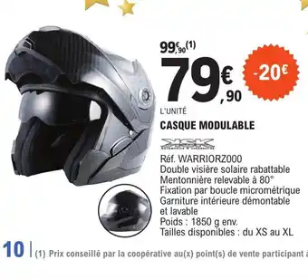 E.Leclerc L'Auto Casque Modulable offre