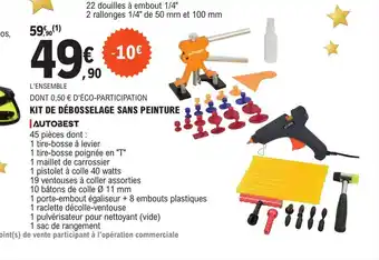 E.Leclerc L'Auto Kit de Débosselage Sans Peinture offre