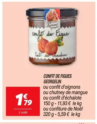 Netto Confit de Figues Georgelin offre