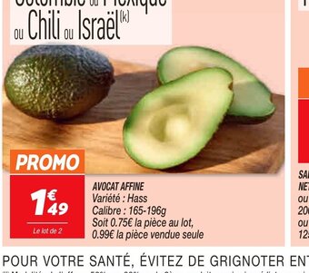 Netto Avocat Affine offre