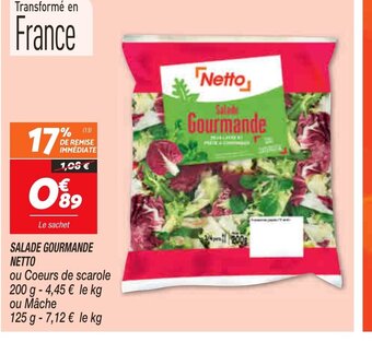 Netto Salade Gourmande Netto offre