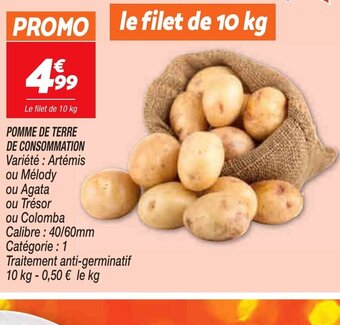 Netto Pomme de Terre de Consommation offre