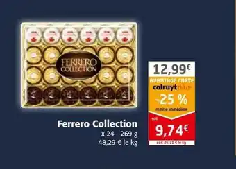 Colruyt Ferrero collection offre