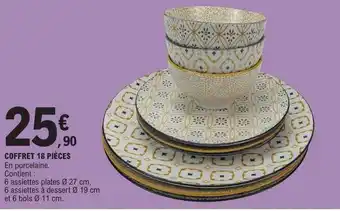 E.Leclerc Coffret 18 pièces offre
