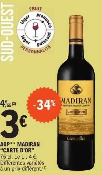 E.Leclerc Aop madiran offre