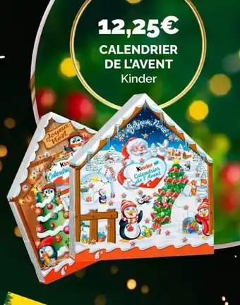 Coccinelle Supermarché Calendrier de l'Avent Kinder offre