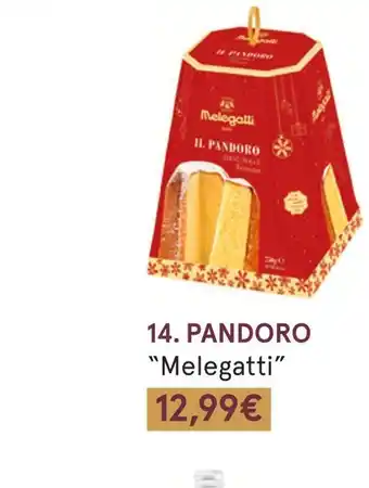 Monoprix Melegatti pandoro offre