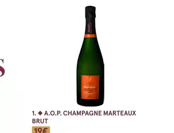 Monoprix A.o.p. champagne marteaux brut offre