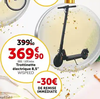 Wispeed trottinette électrique 8,5’’