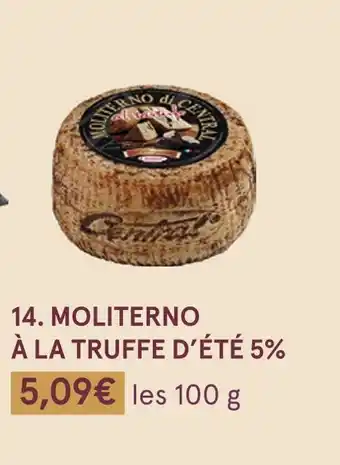 Monoprix Moliterno à la truffe d’été 5% offre