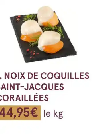 Monoprix Noix de coquilles saint-jacques coraillées offre