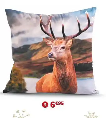Jardiland Coussin “cerf” offre