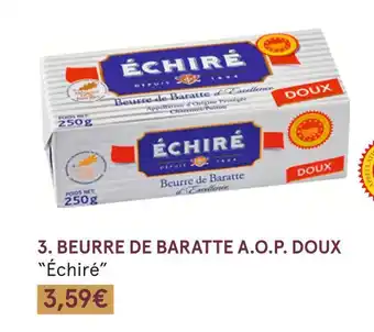 Monoprix Échiré beurre de baratte a.o.p. doux offre