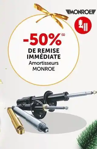 Monroe -50% de remise immédiate amortisseurs de la marque monroe