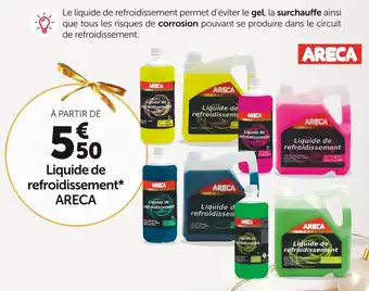 Roady Areca liquide de refroidissement* offre