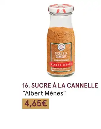 Monoprix Albert ménes sucre à la cannelle offre