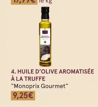 Monoprix Monoprix gourmet huile d'olive aromatisée à la truffe offre