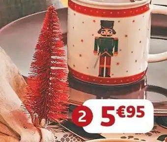 Jardiland Clips sapin rouges offre