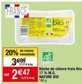 Migros Fromage de chèvre offre