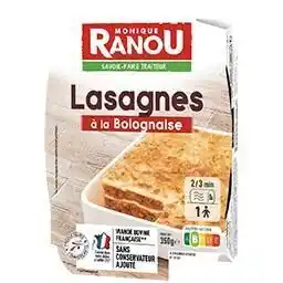 Lasagnes bolognaise monique ranou