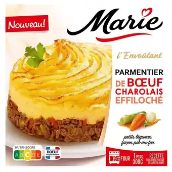 Intermarché Hyper Parmentier de boeuf charolais effiloché marie offre