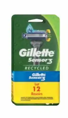 Intermarché Hyper Rasoirs jetables sensor3 recycled 2x6 gillette offre