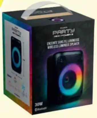 Intermarché Hyper Enceinte bluetooth connectée thomson offre